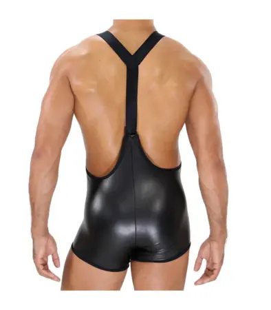 leather bodytank from back