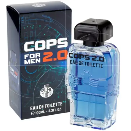 Real Time - Eau De Toilette Cops For Men 2.0 - 100m