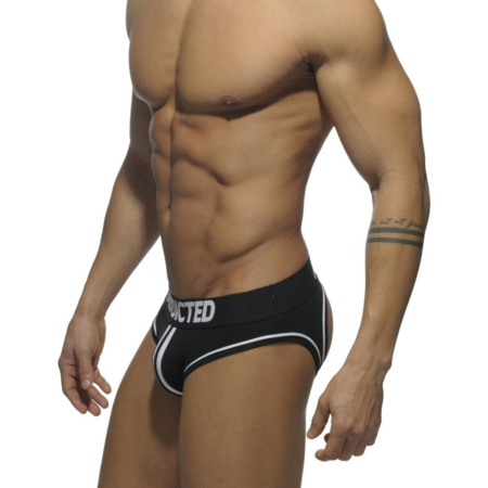 DOUBLE PIPING BOTTOMLESS BRIEF