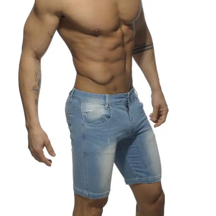 Addicted jeans shorts SIDE