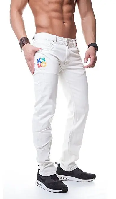 Kosmo Lupo hvide jeans KM133
