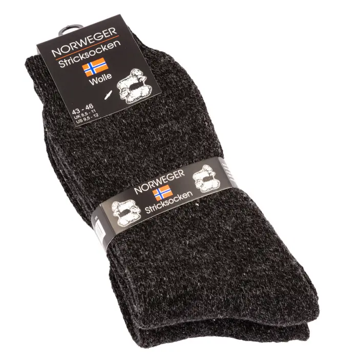 Vinter uld sokker 2 stk pakke