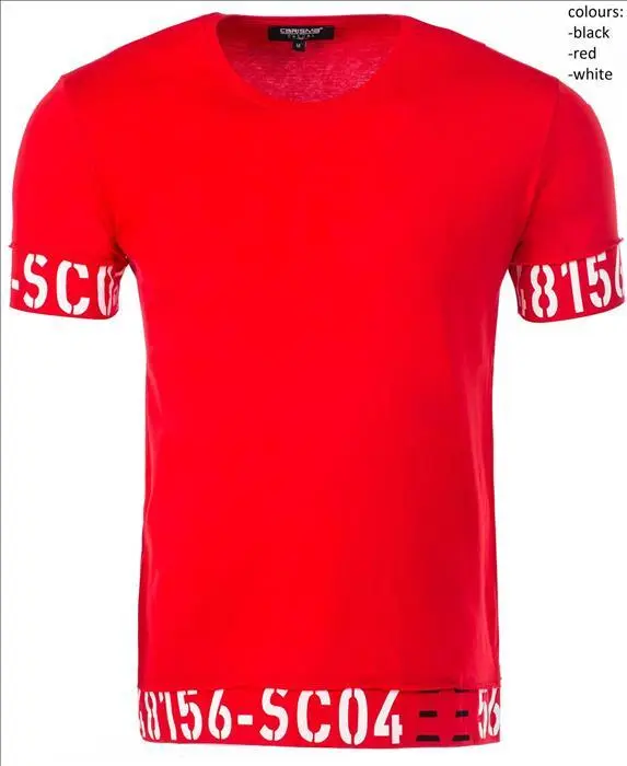 T-shirt med nummer  -3 farver at vælge imellem
