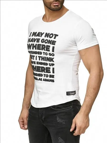 Ce & Ce t-shirt med tekst fra siden