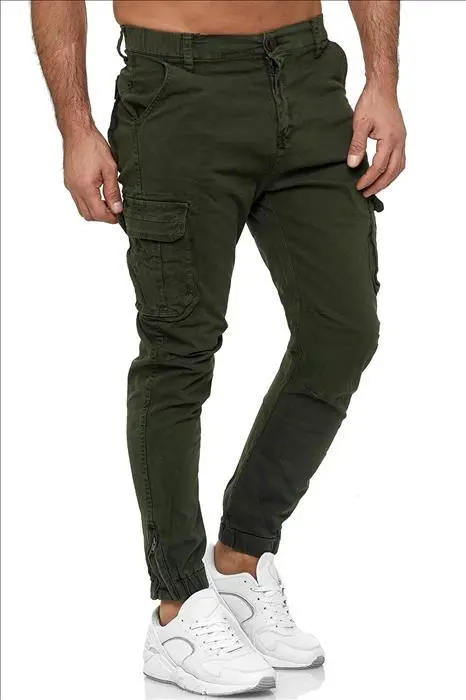 Cargo bukser i armygrøn