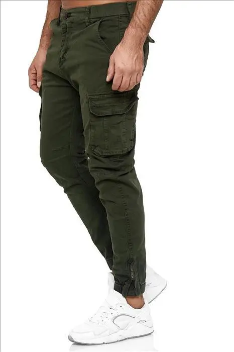Cargo bukser i armygrøn