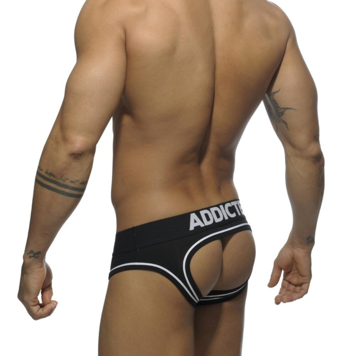 DOUBLE PIPING BOTTOMLESS BRIEF