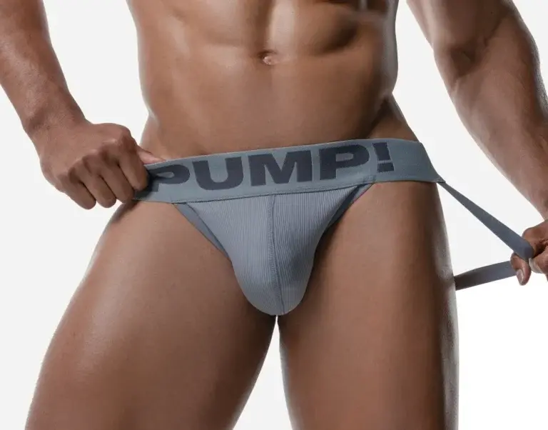 Grå Classic Jockstrap fra PUMP!
