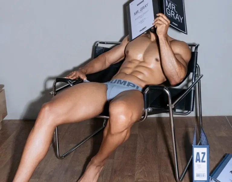 Grå Classic Jockstrap fra PUMP!