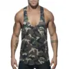 Addicted AD584 Combi Camo Tank Top army