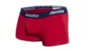 Aussiebum cotton soft boxershorts rød set fra siden