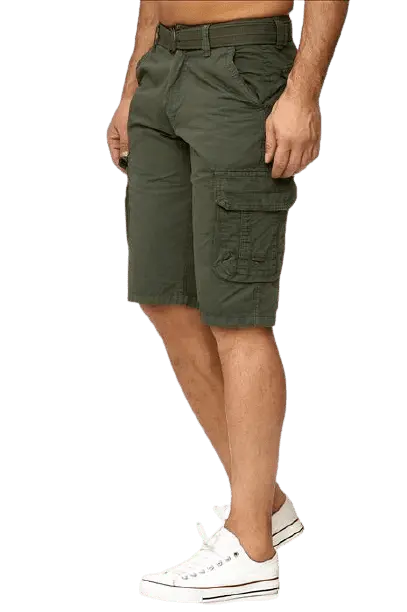 shorts med bælte