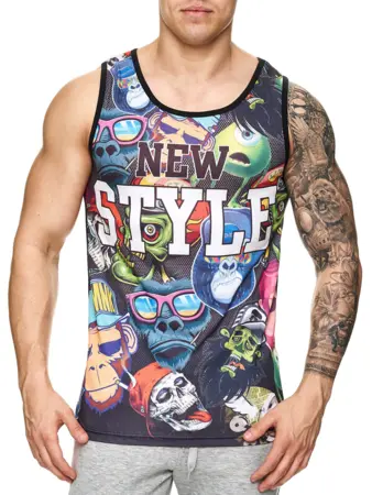 Code new style  tank top