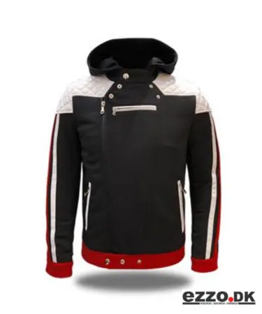 X-Feel Design jakke rød og sort