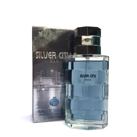 Herre parfume real time sliver city parfume 100 ml