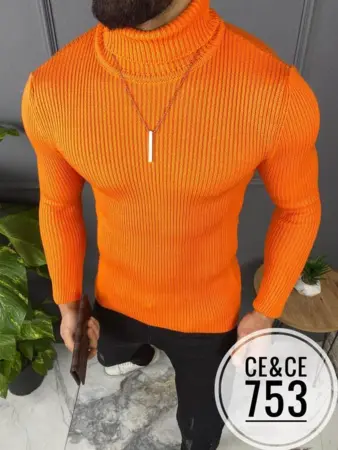 Ce&Ce orange striktrøje