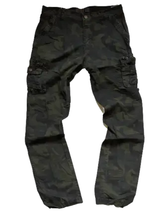 Camouflage cargo sommer bukser